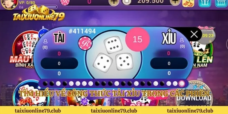 Tìm hiểu về công thức tài xỉu trong các phiên